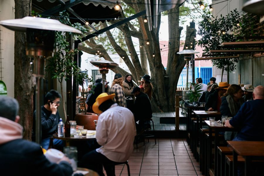 Leonard’s House of Love - courtyard