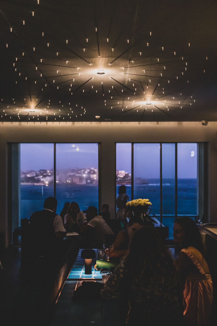 Delicious food at Icebergs Dining Room and Bar