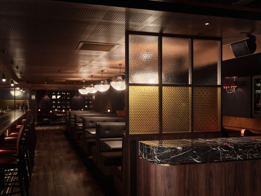 Seating at Eau-de-Vie Sydney