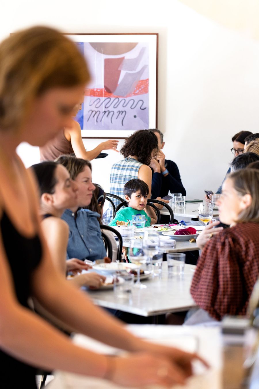 Customers enjoying at Fontana