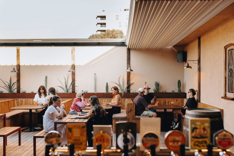 people sitting at full moon ever