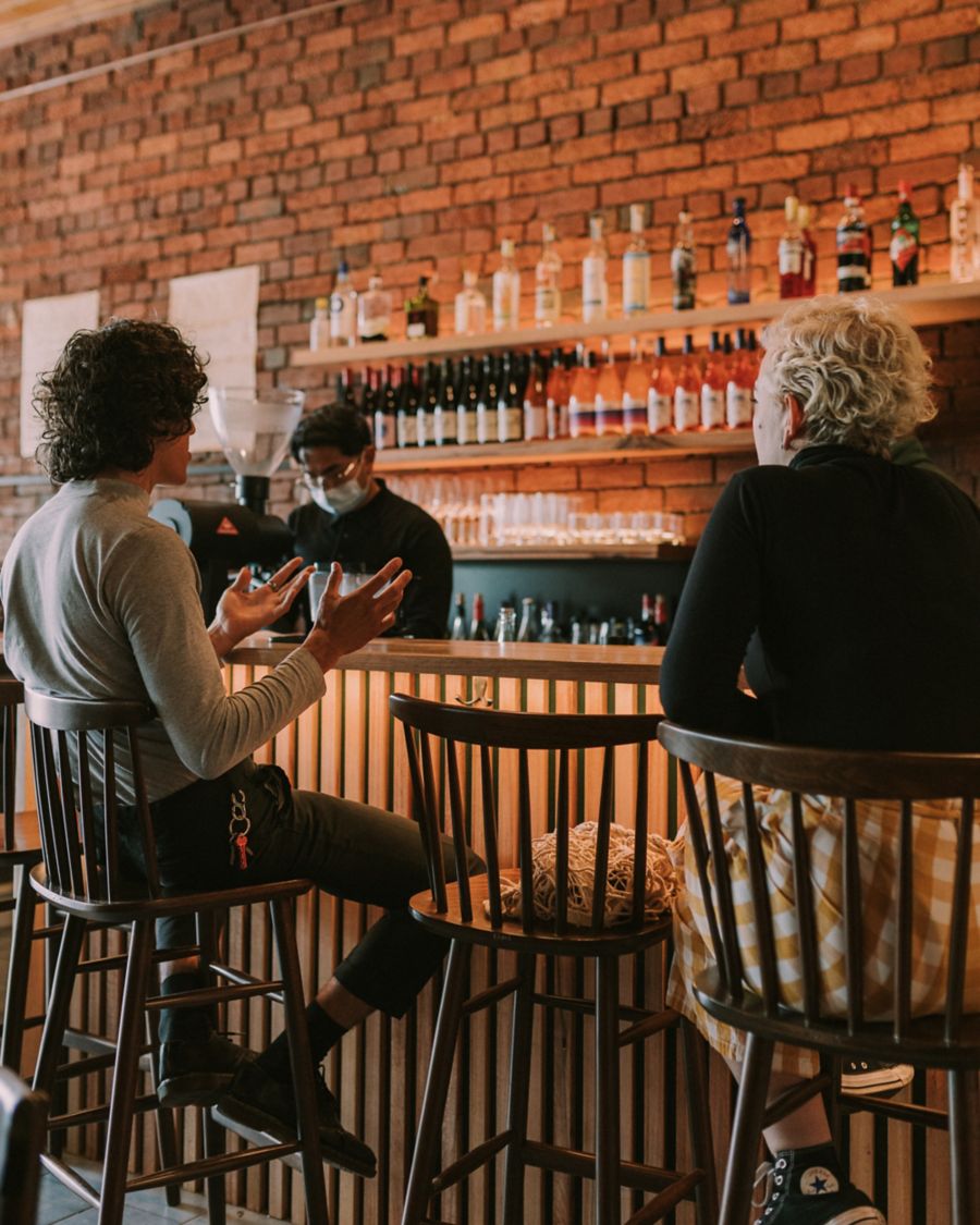 Bar counter at Sleepys