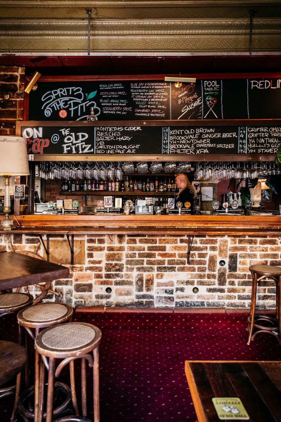 The Old Fitzroy Hotel, best restaurant of Australia