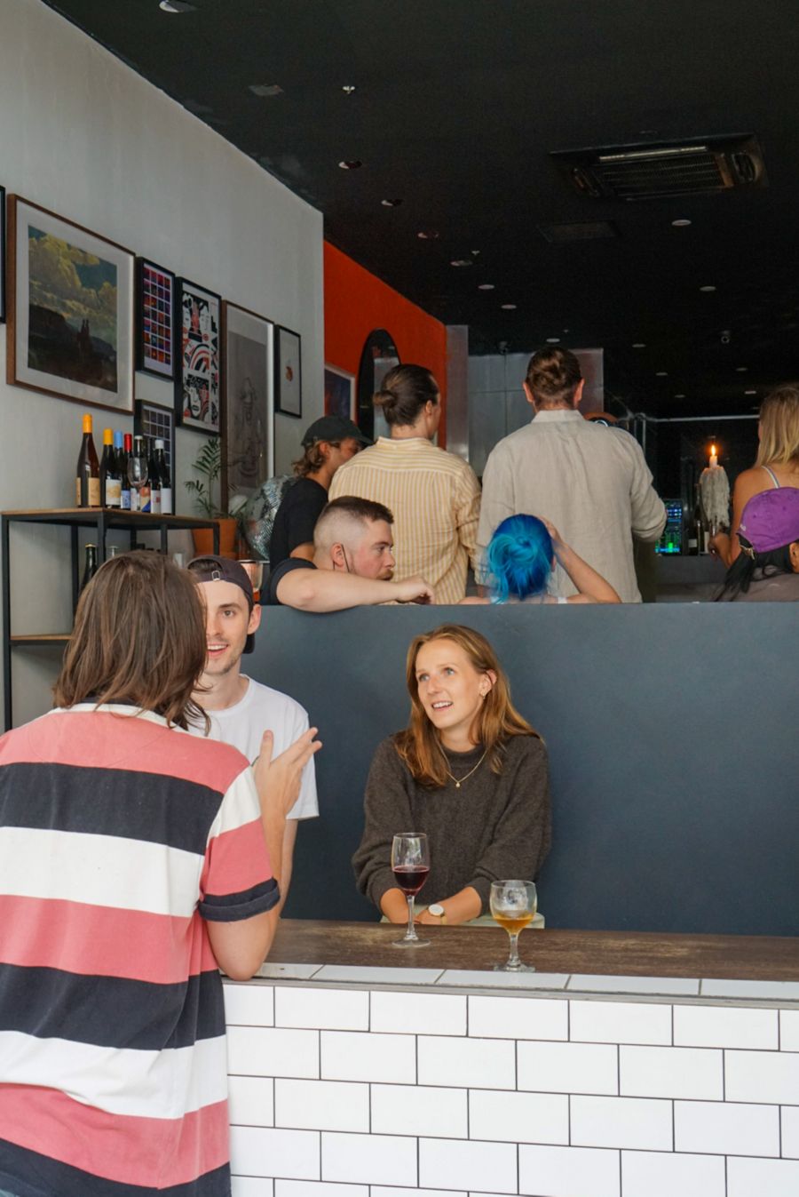 Customers at Bar Suze