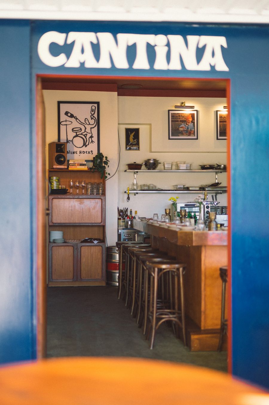 The entrance to Cantina in Queensland