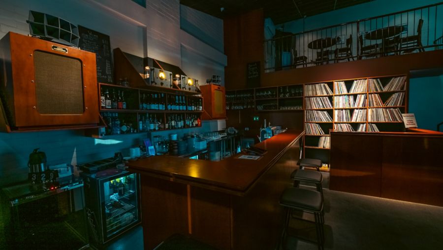 Inside Astral Weeks in Perth, which has a lot of vinyl