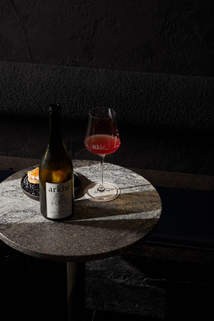 A snack and drinks at Arkhe in Adelaide