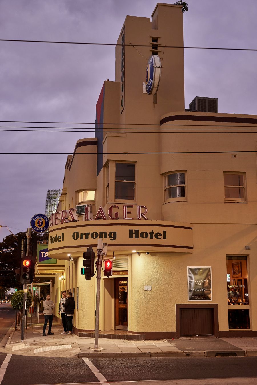 Exterior of Orrong Hotel