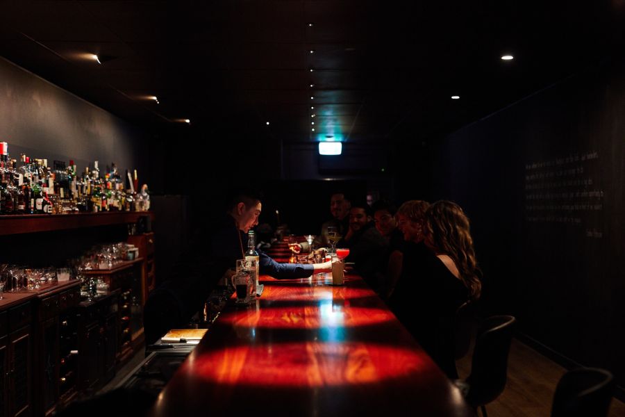 Drinks being served up at Bar Peripheral in Adelaide
