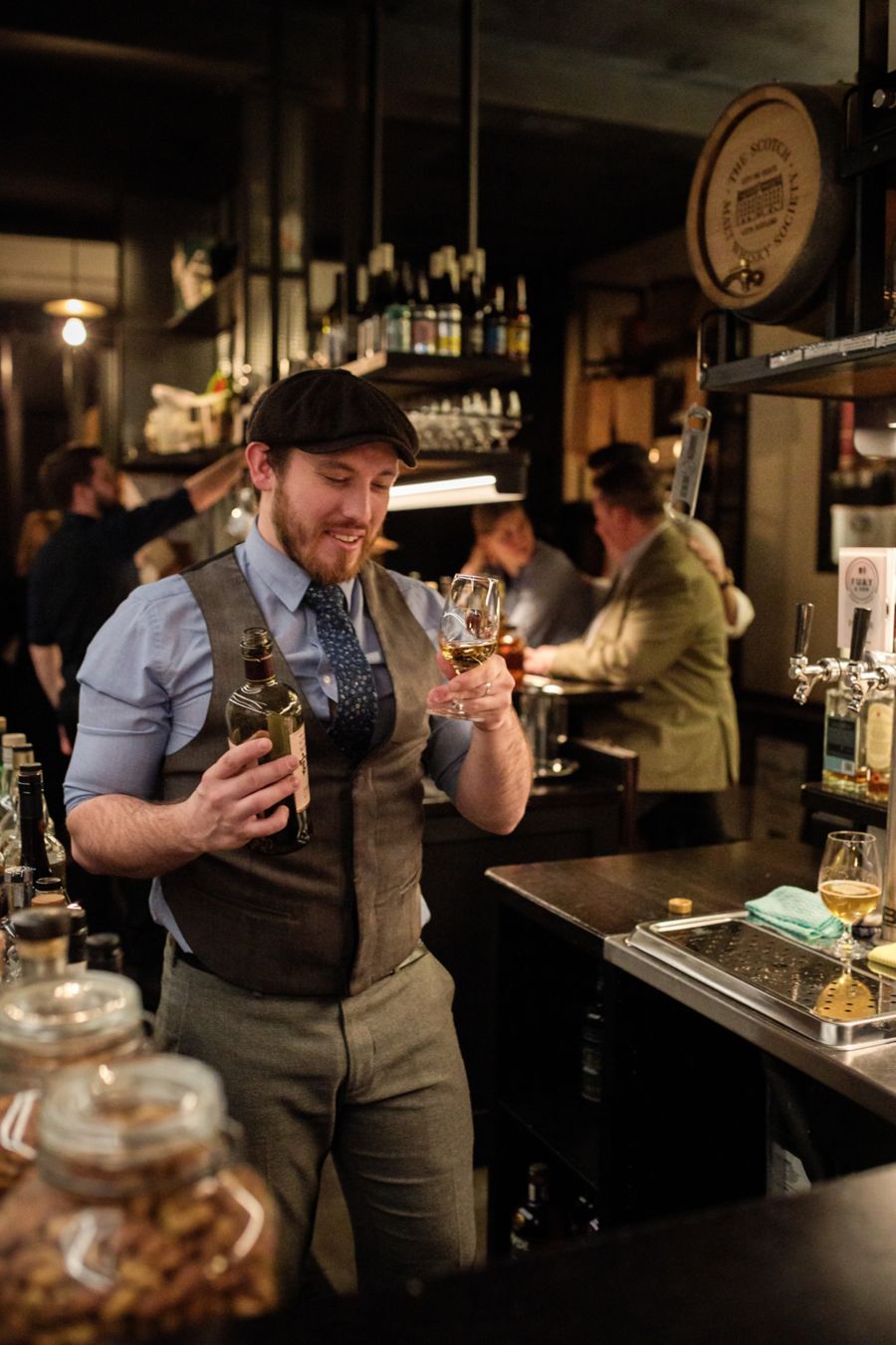 Bartender at Whisky And Alement