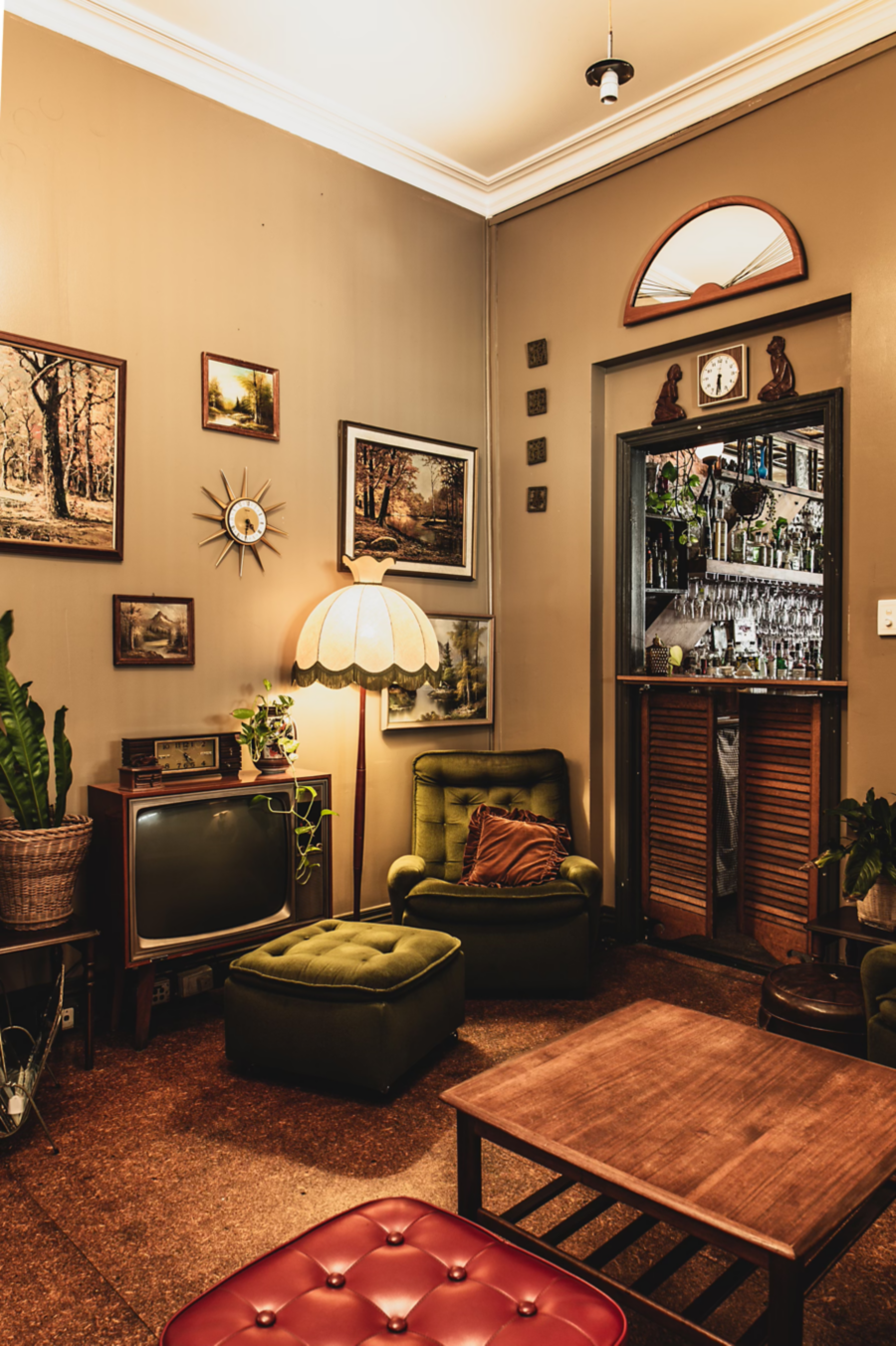 It's a cosy vibe at Wollongabba's Can You Keep a Secret? 