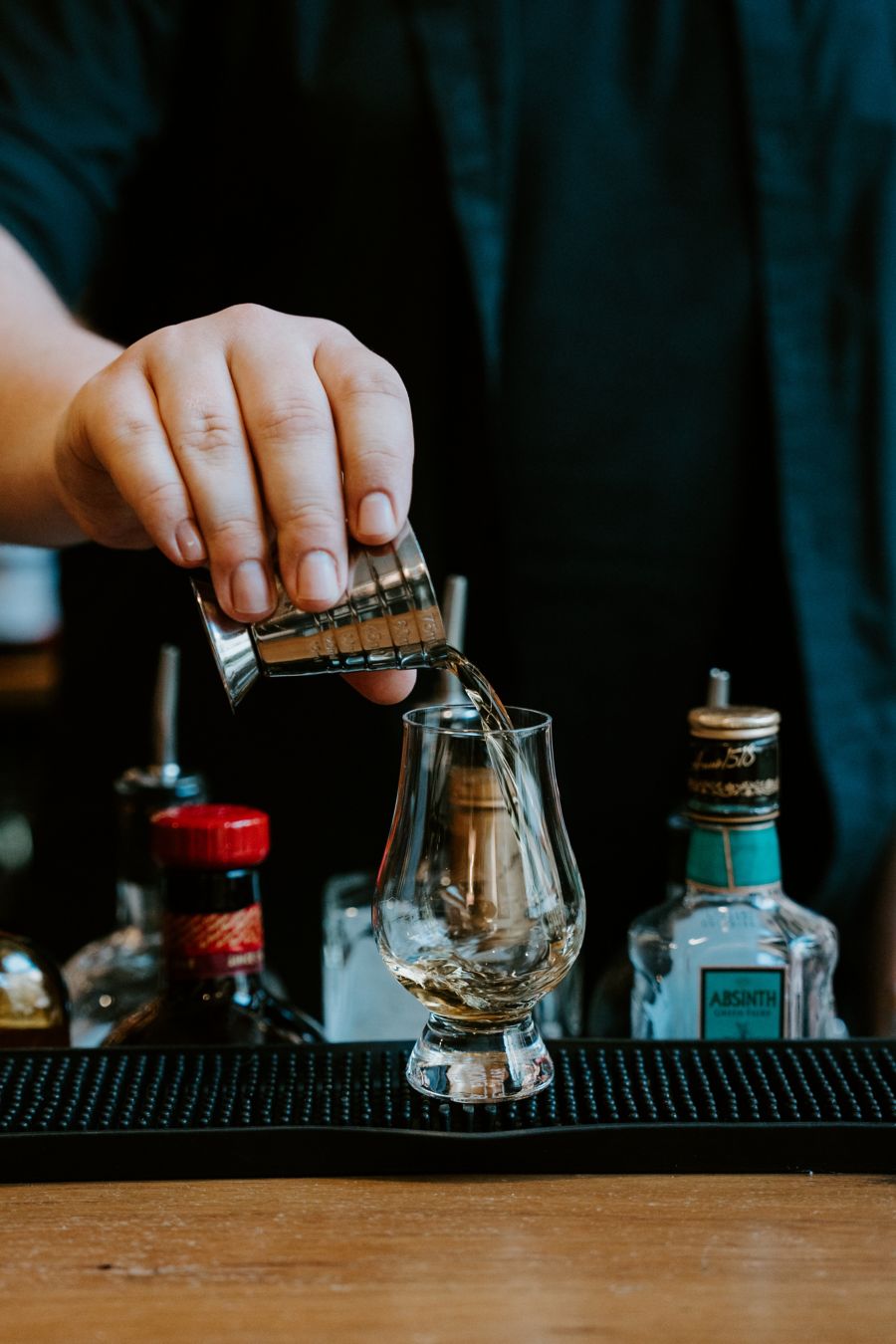 Whisky being prepared at Whisky Den