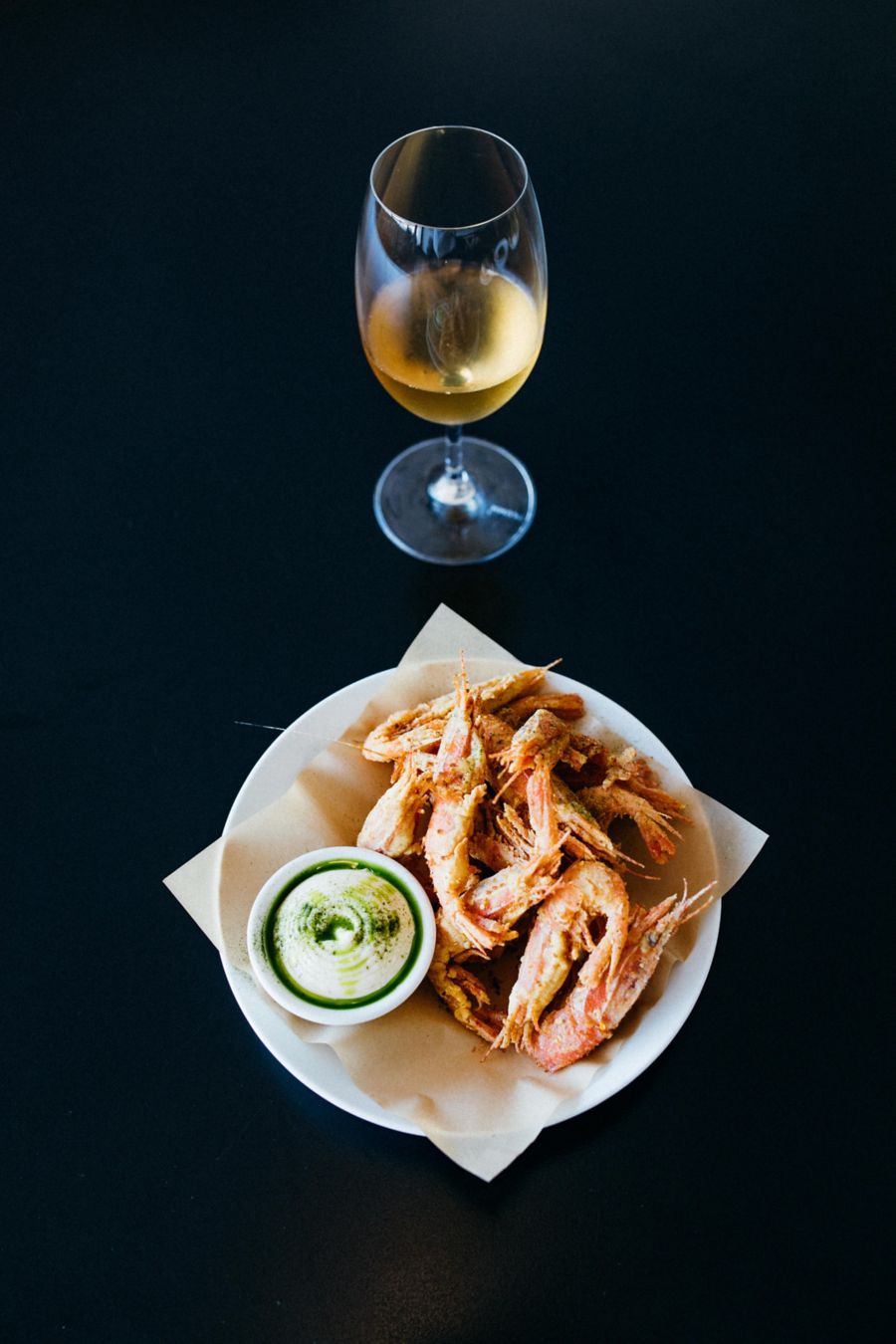 Food and cocktail served at Mummucc bar