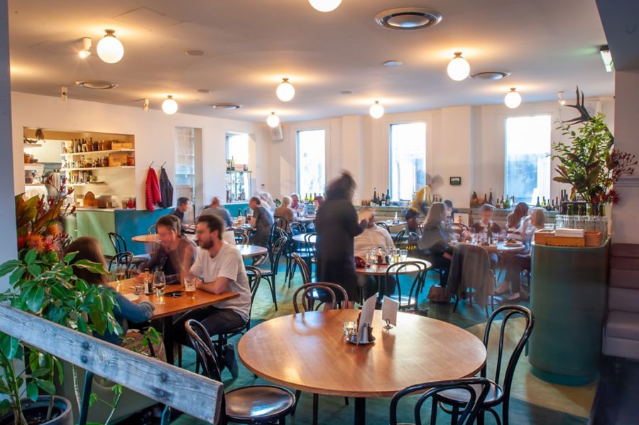 The food is a highlight at Fitzroy's Builders Arms Hotel