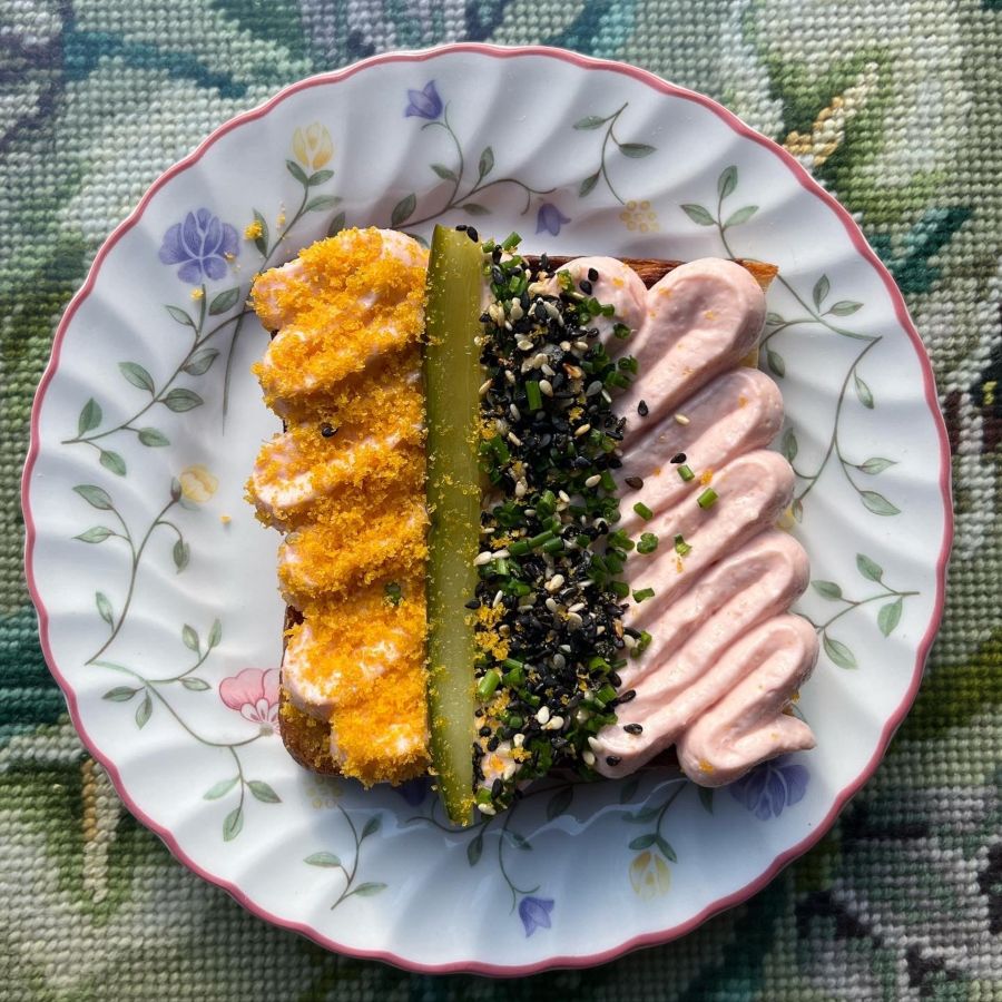 One of the dishes at Baba's Place