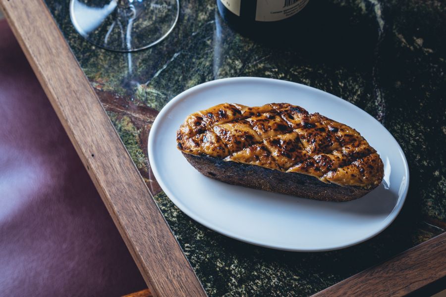 One of the dishes at Caretaker’s Cottage in Melbourne