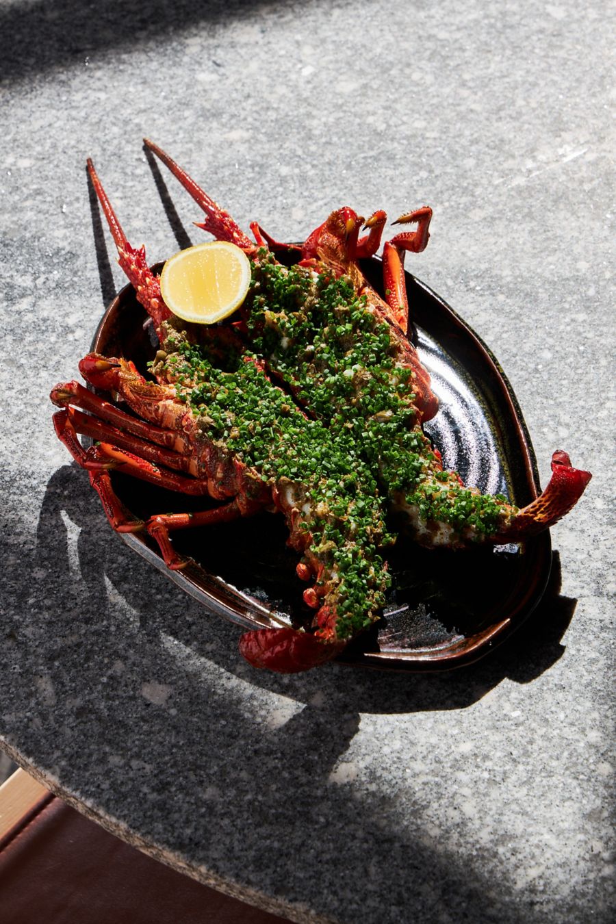 Lobster served up at top Adelaide restaurant Arkhe 