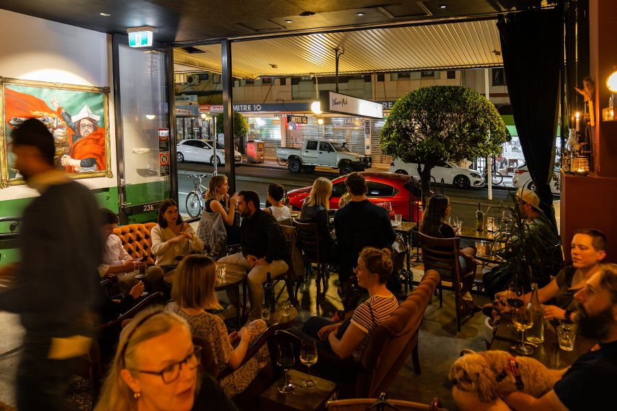 Road View at the Where's Nick Wine Bar