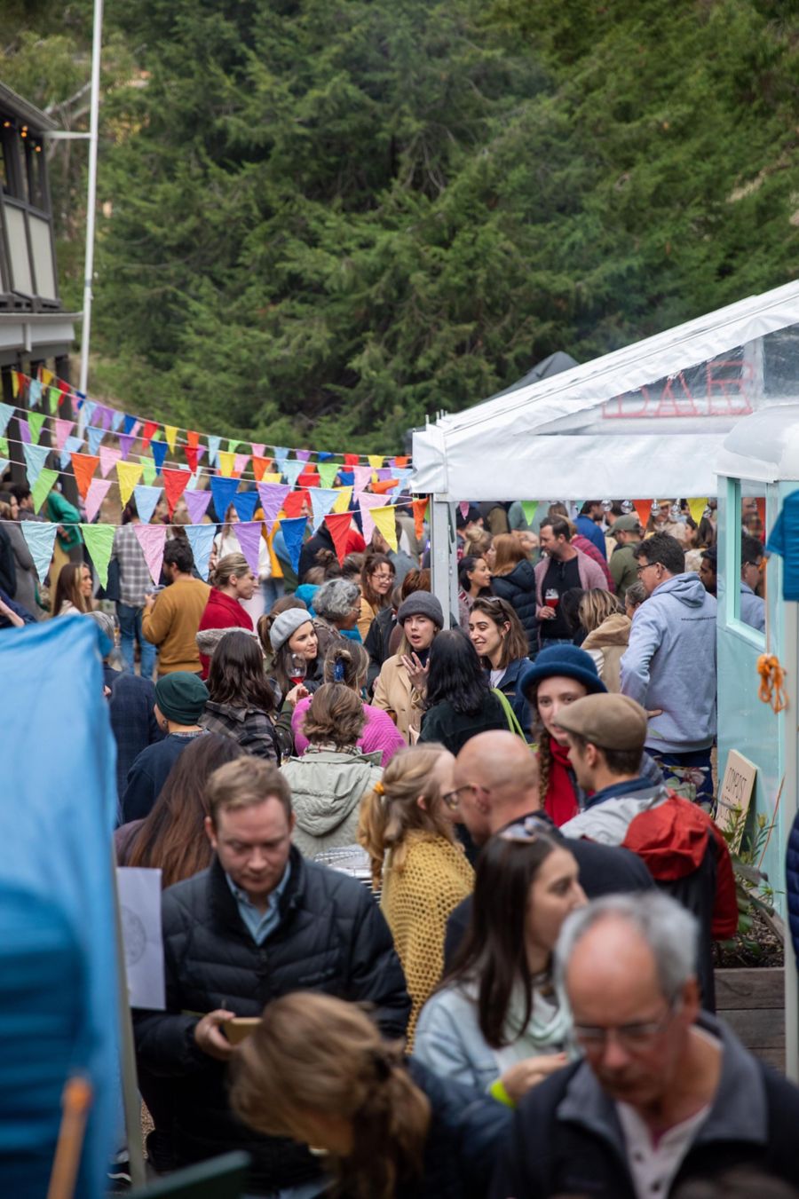 Couple enjoying drinks at The Scenic Hotel