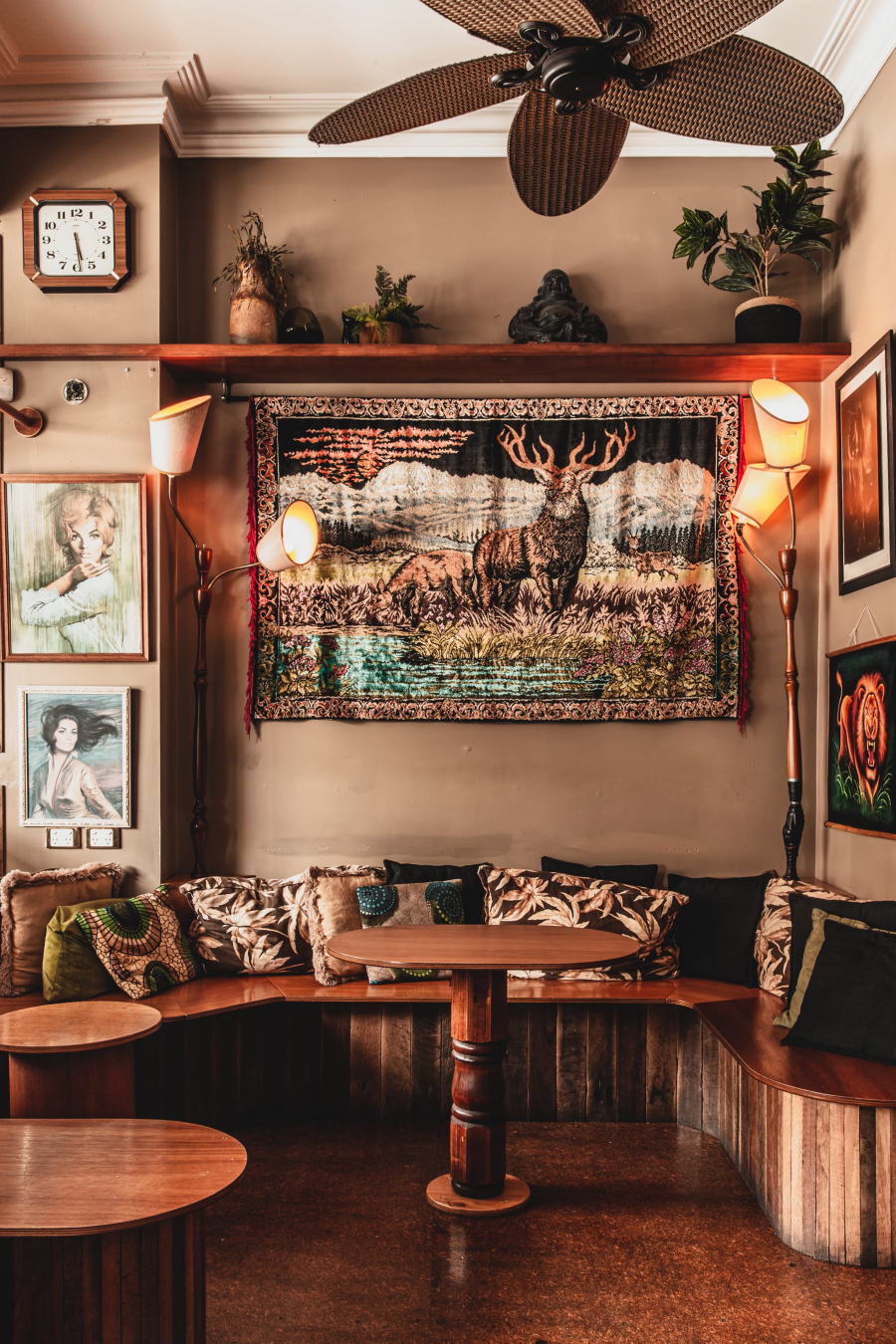 The distinctive decor at Can You Keep a Secret? 