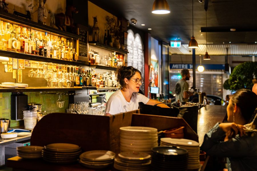 Where's Nick Wine Bar interiors