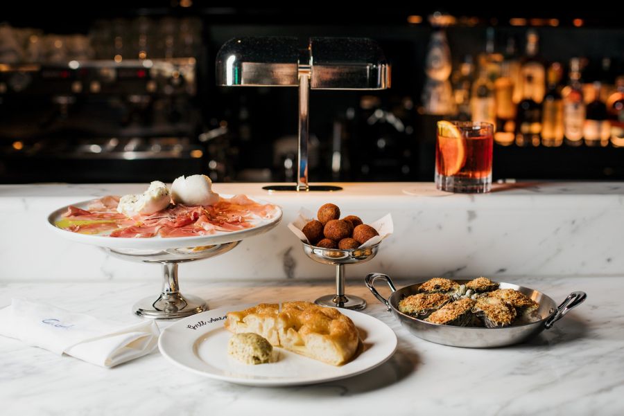 entrance of Grill Americano