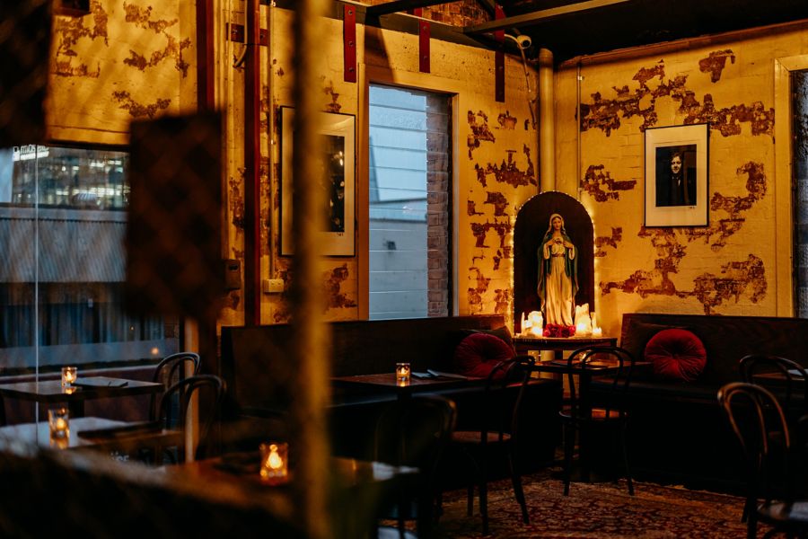 Tables at Stranded Bar