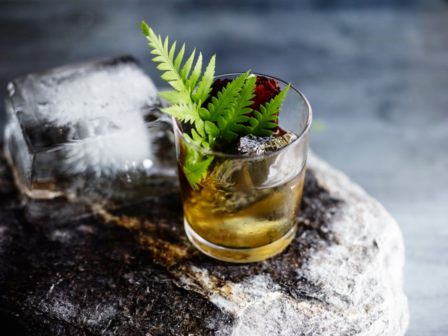 A cocktail served at Charlie Parker's