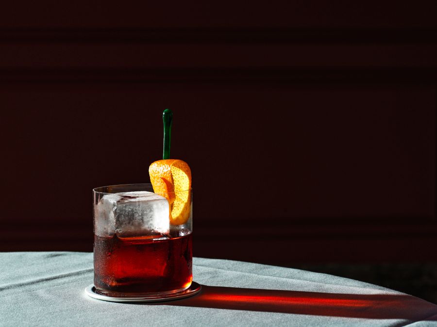 A Negroni at The Bar at InterContinental Sydney Double Bay