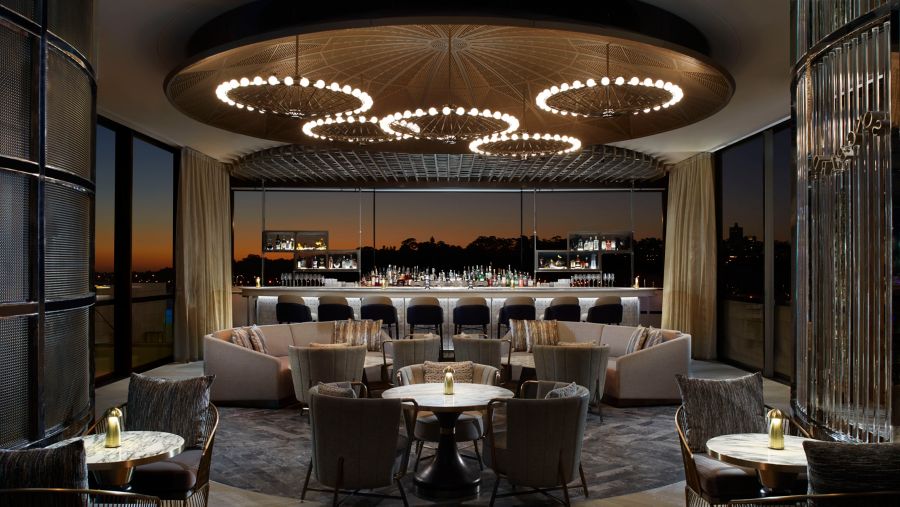 Sitting area at Songbird Bar