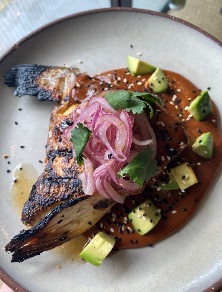 Image of a cocktail on a bar