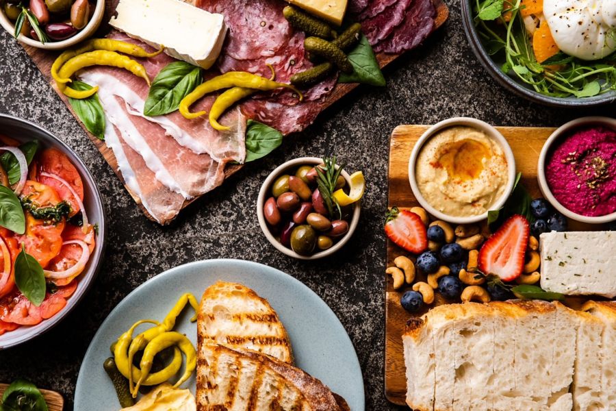 Some of the dishes on offer at Archie Rose