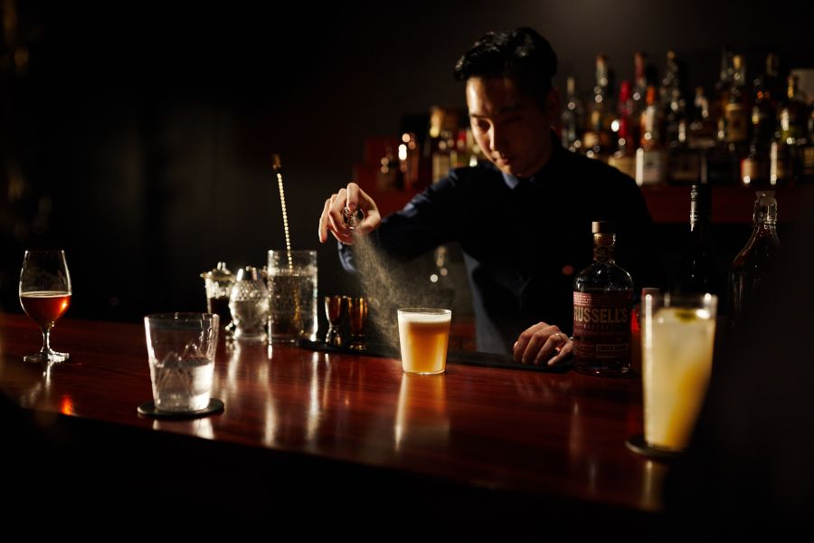 Making cocktails at Adelaide's Bar Peripheral