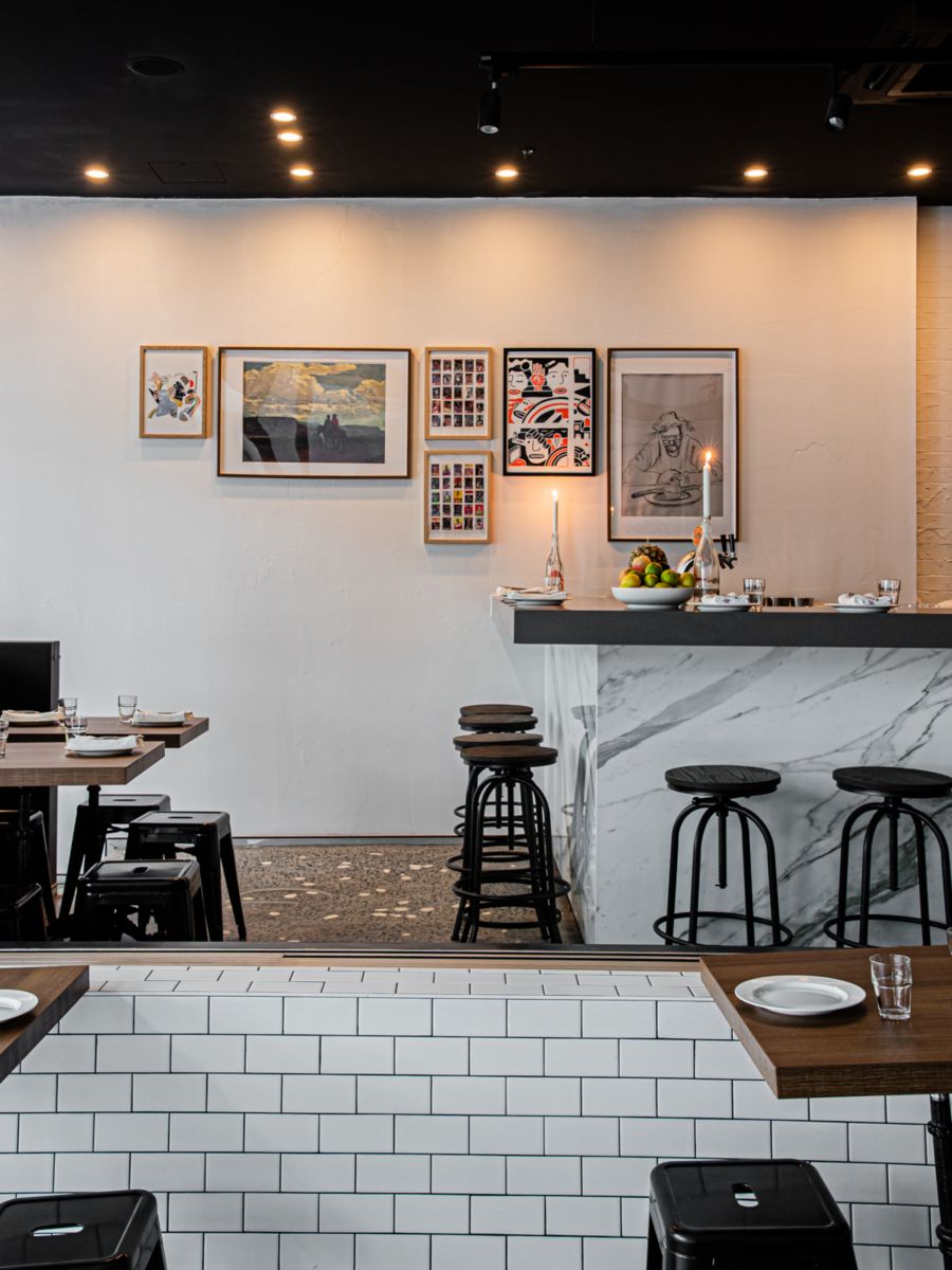 Interiors at Bar Suze in Surry Hills