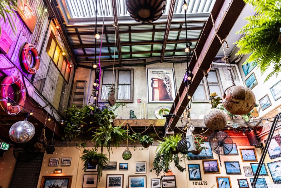 The interior at The Marrickville Hotel