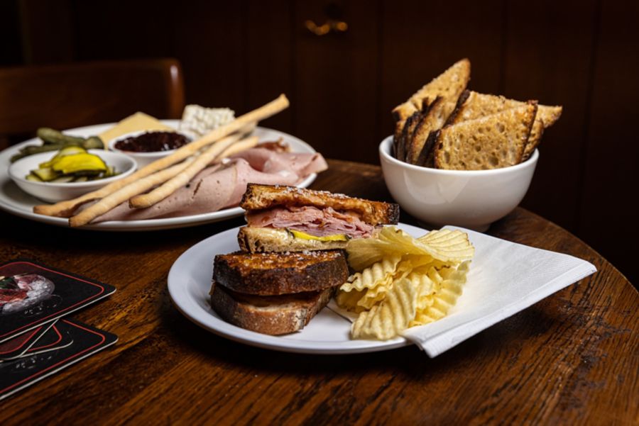 Dishes at The Marrickville Hotel