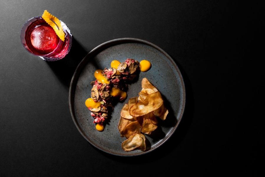 Food and drinks pairing at Eau De Vie Melbourne