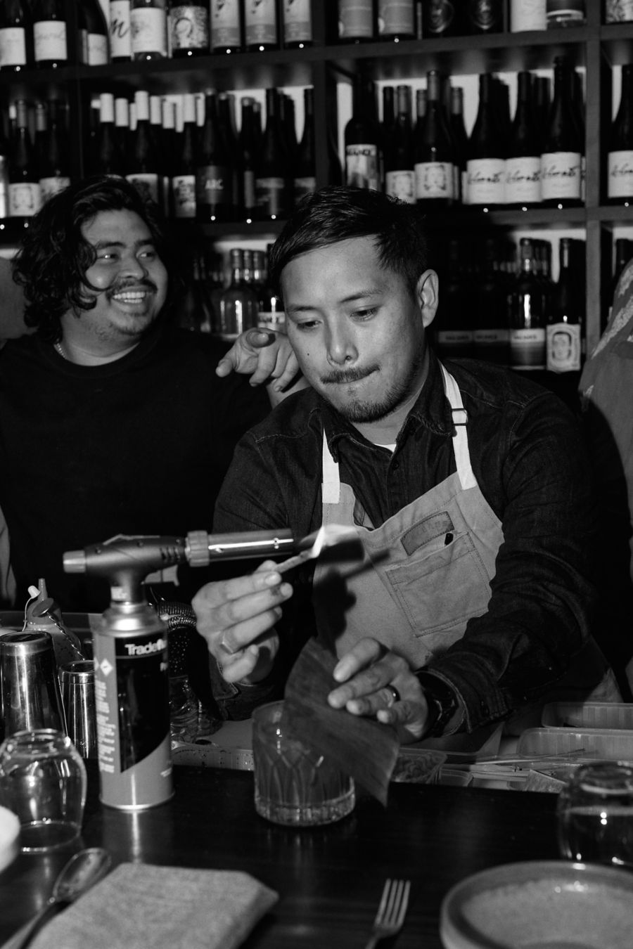 image of bartender at Serai