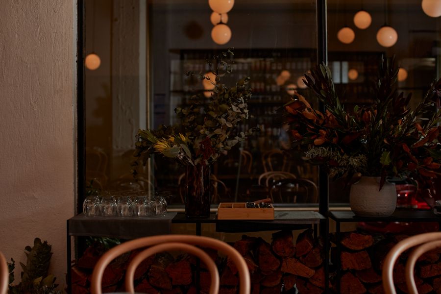 Sitting arrangement at Serai