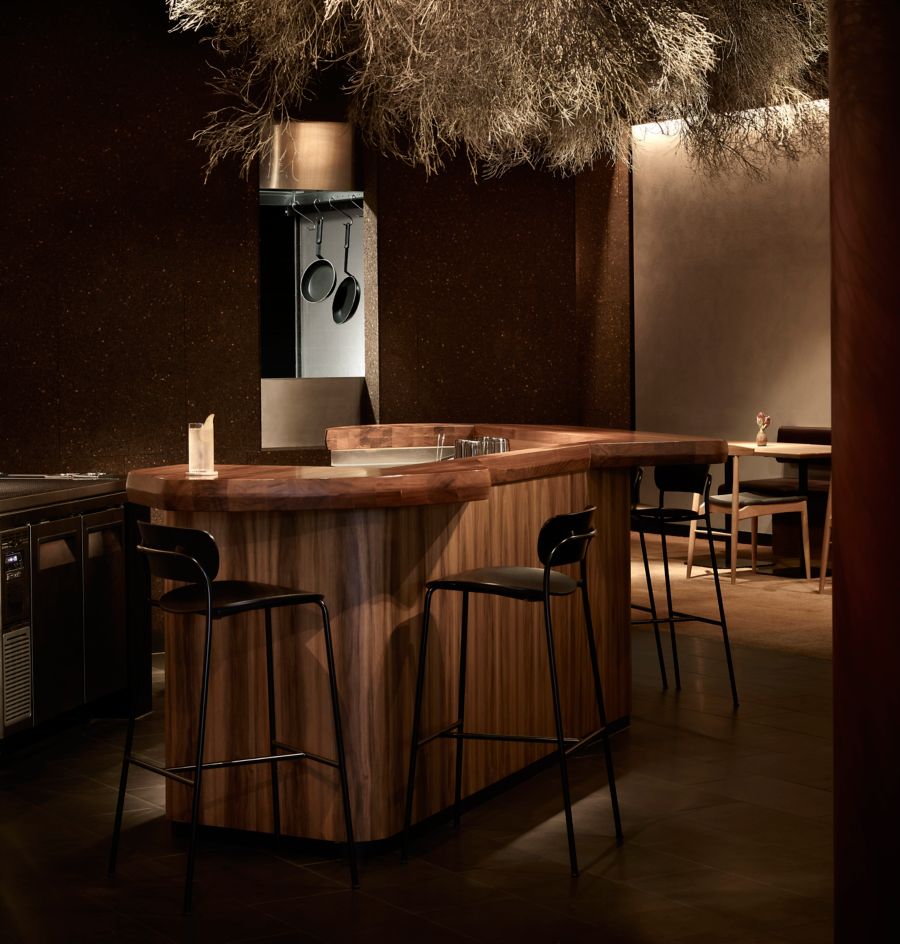 Take a seat at the bar at Byrdi and enjoy a cocktail 