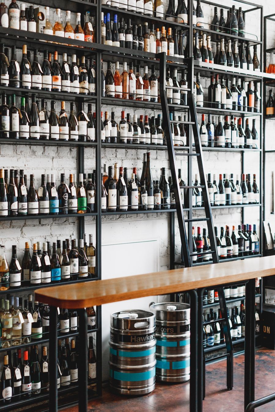 Wine Shelf at Marion Wine Bar Melbourne