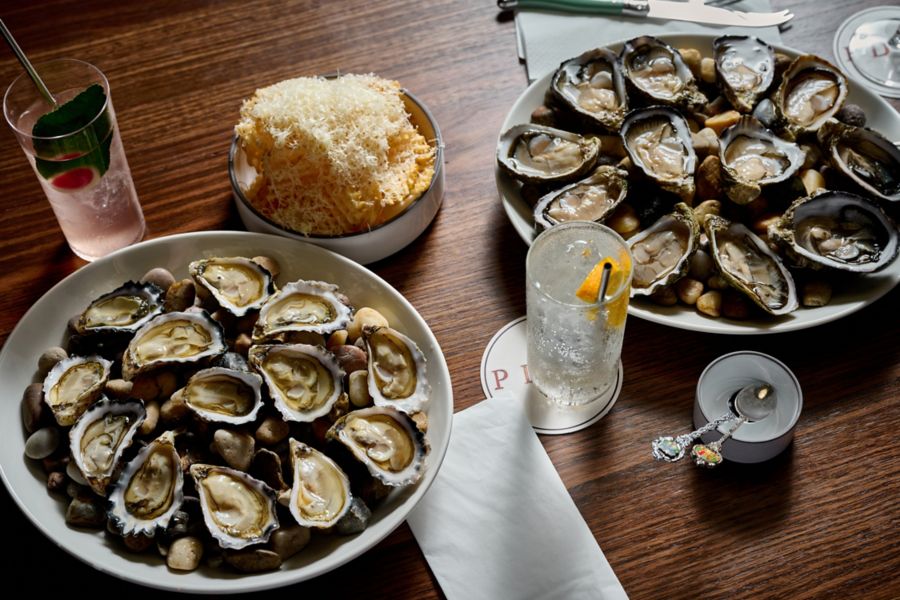 Oysters and cocktails at Melbourne's Pearl Diver