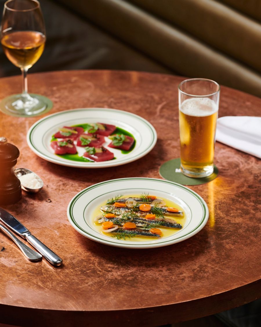 Marinated Sardines with Manzanilla Sherry at Marion Wine Bar Melbourne