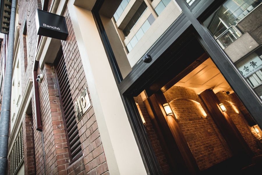 The exterior of Bancho, Sydney CBD