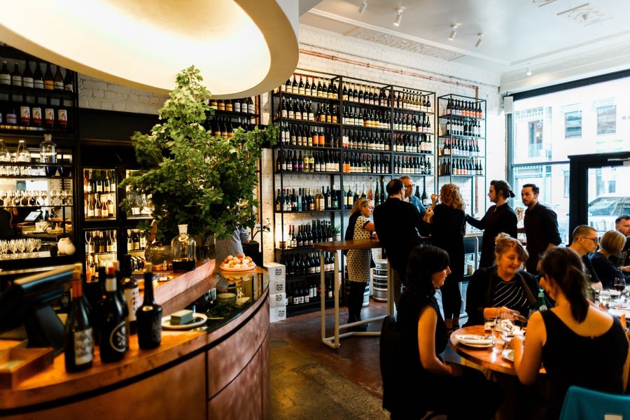 Inside Marion Wine Bar Melbourne
