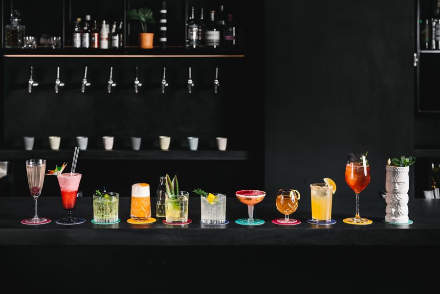 Drinks at PS40 Bar Sydney