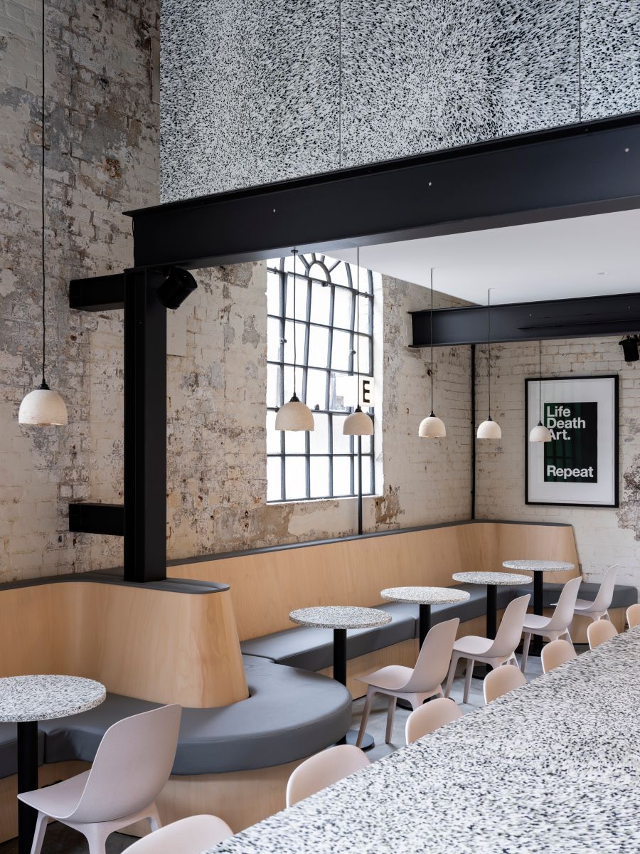 Inside The Recycled Plastic Bar - Re Bar in Sydney