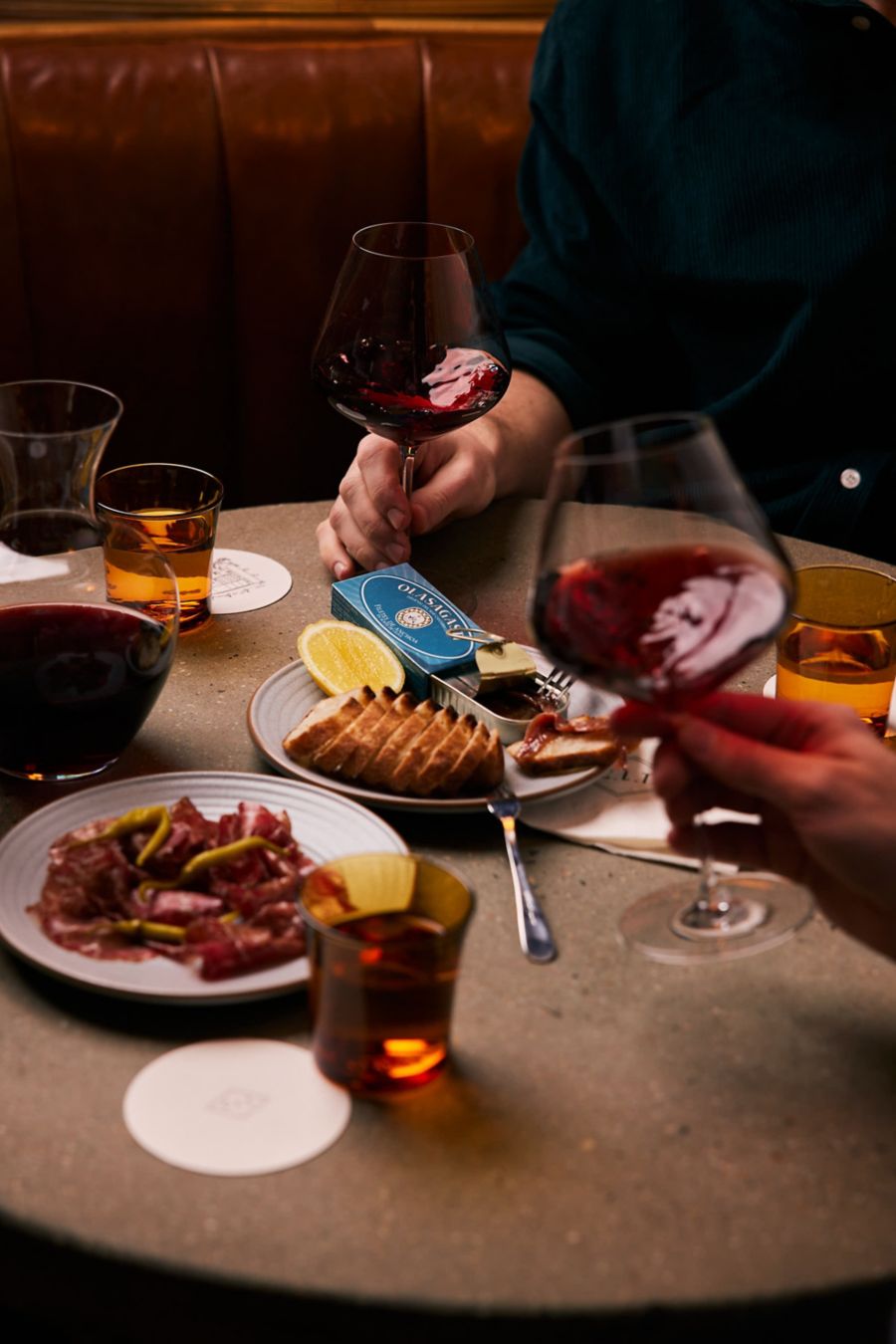 Drinks and food at Clever Little Tailor