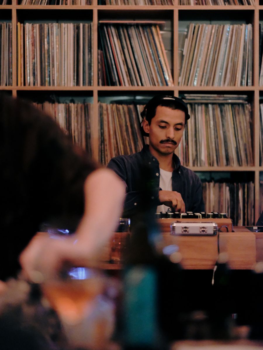 Waxflower Bar Wine Shelf