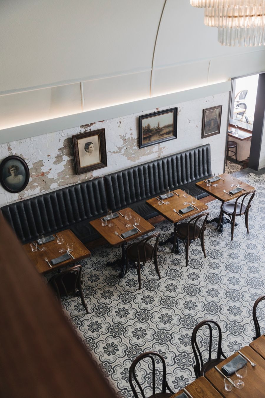 Bistro Style Seating at Mosconi Brisbane